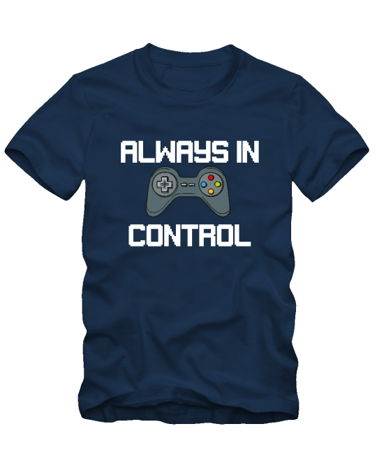 Marškinėliai Always in control